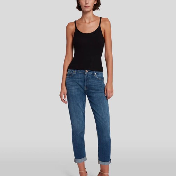 7 For All Mankind Josefina Jean | Broken Twill Vanity | Size 29 - Picture 2 of 4